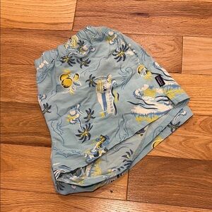Blue Tropical Patagonia barely baggies shorts
